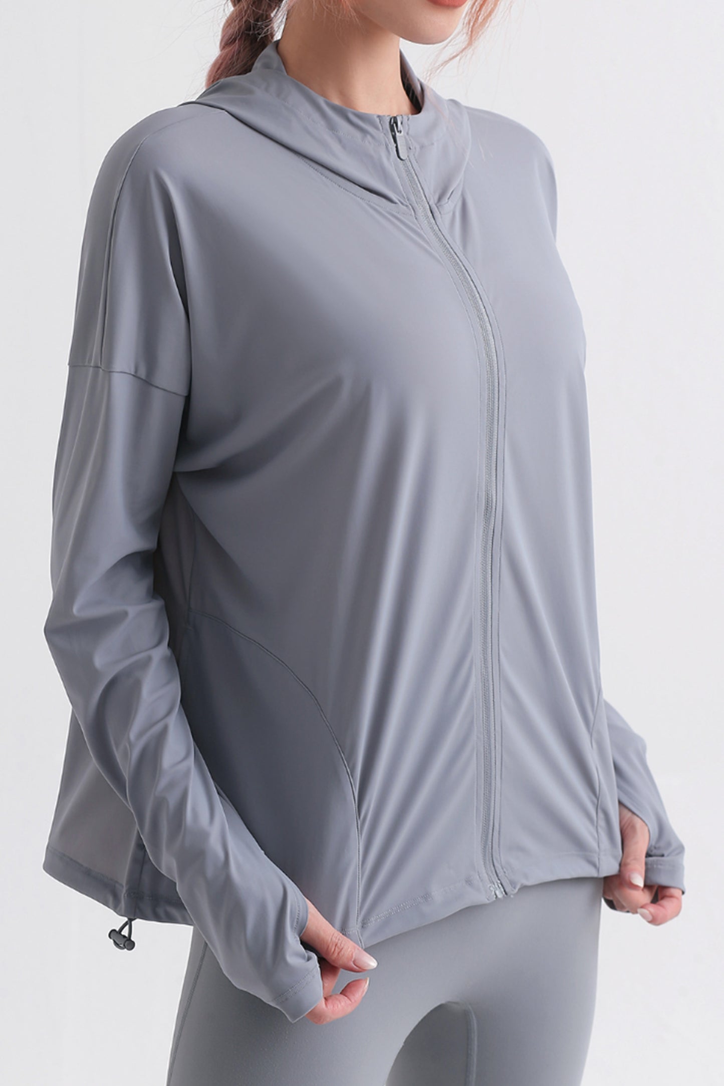 英姿连帽运动外套