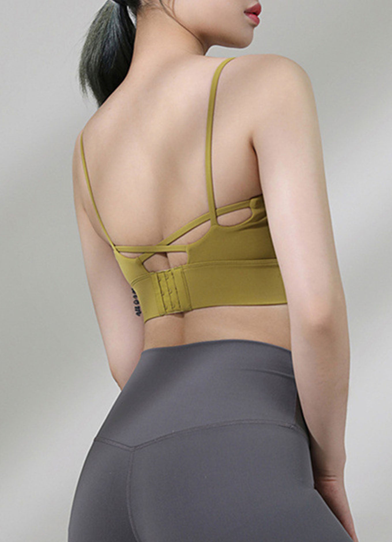 细吊带交叉文胸