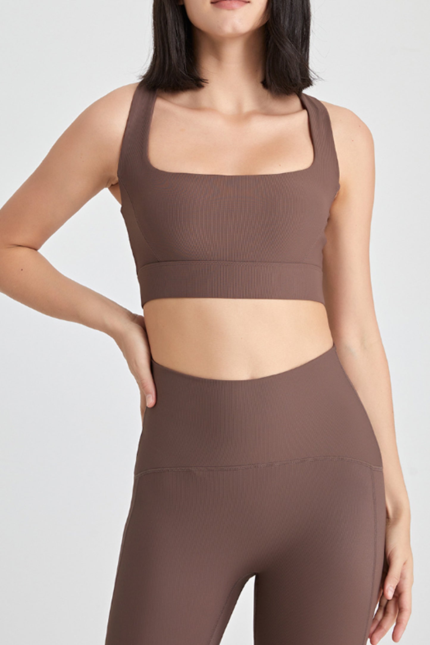 交叉美背聚拢文胸