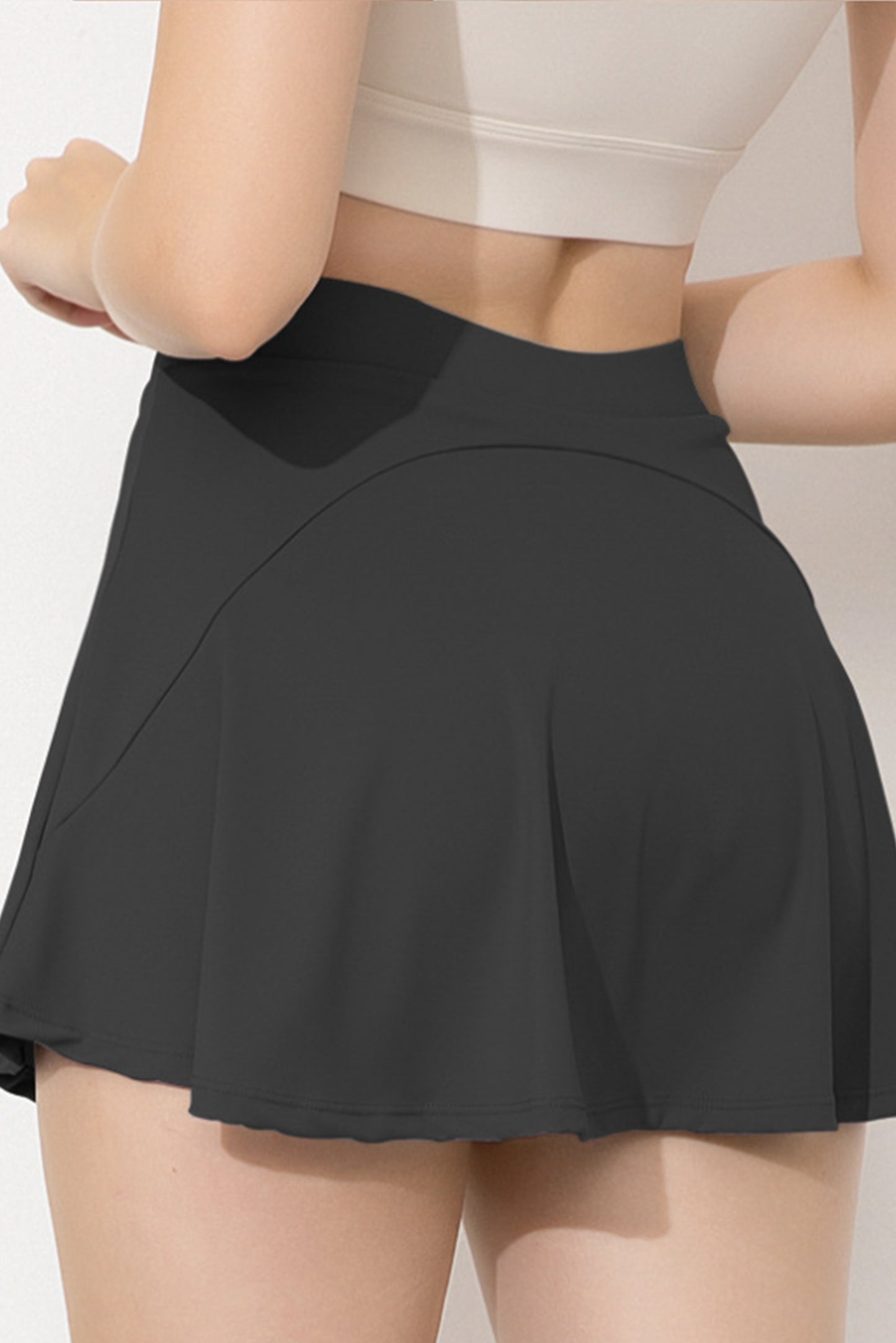 防走光运动短裙