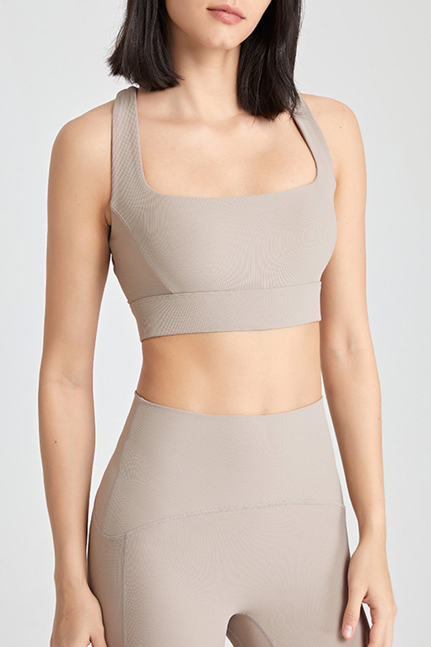 交叉美背聚拢文胸