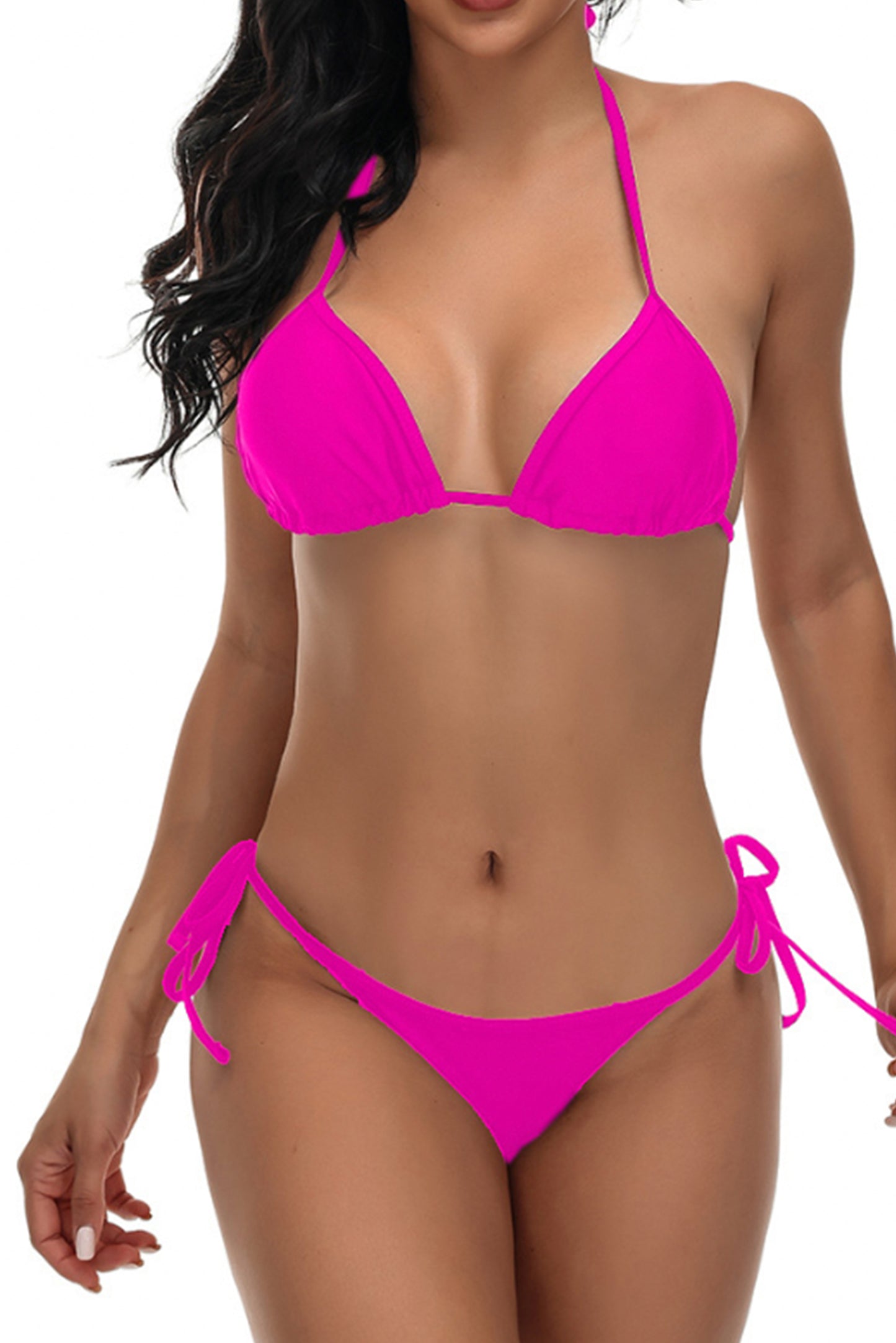 挂脖三角比基尼