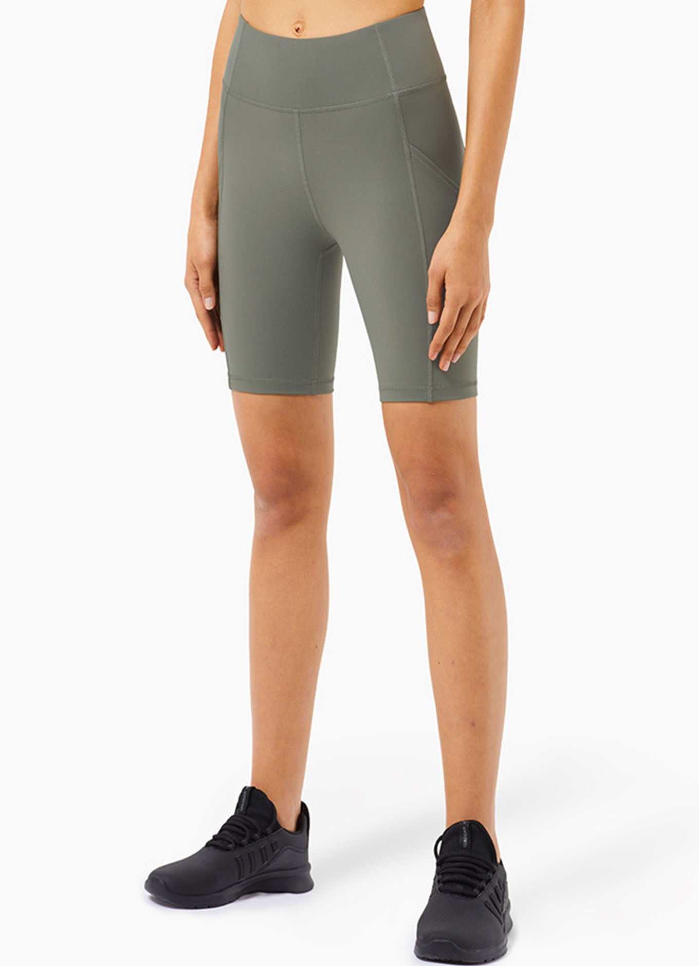 口袋蜜桃五分裤