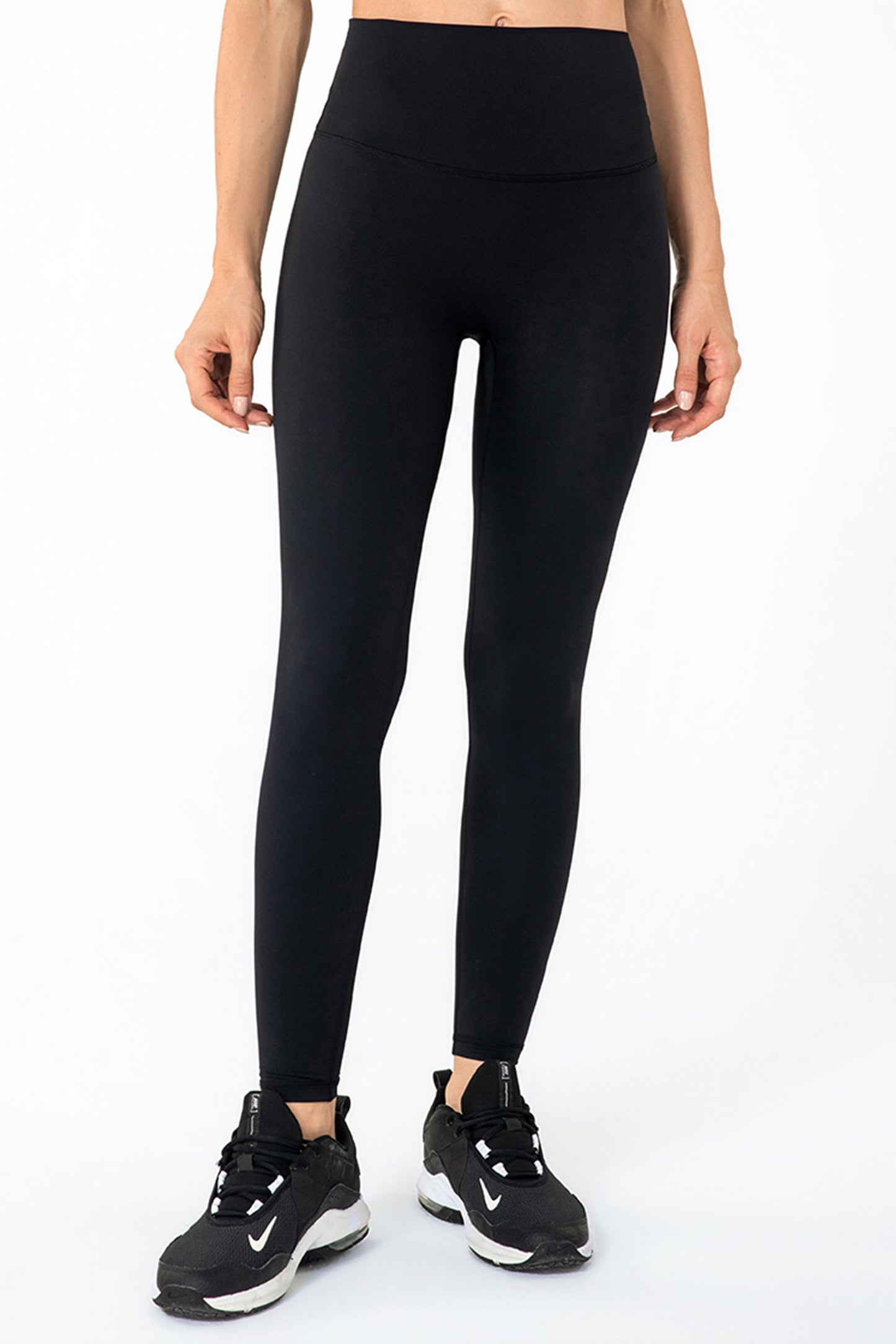 无痕裸感健身裤