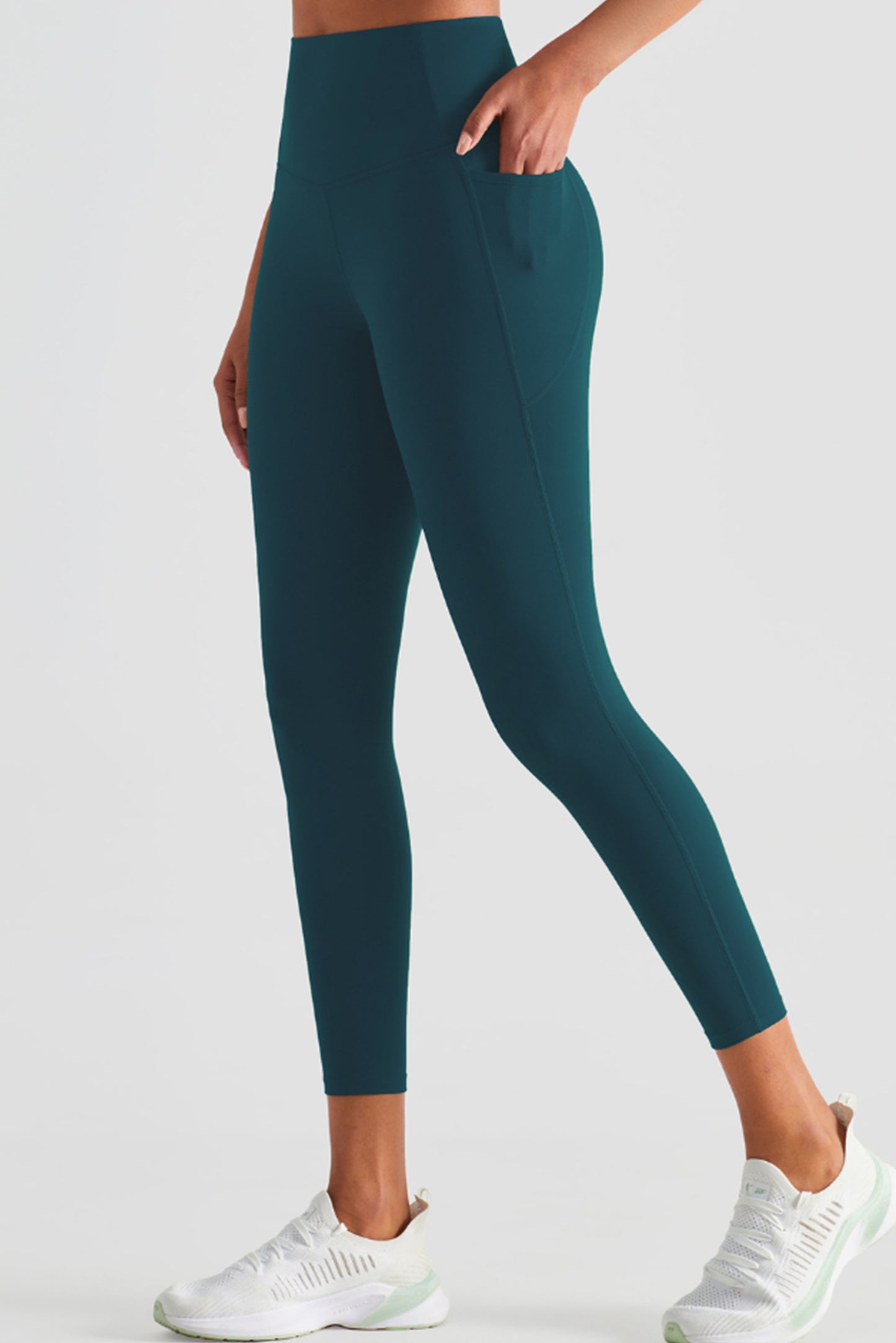 口袋腰精提臀裤