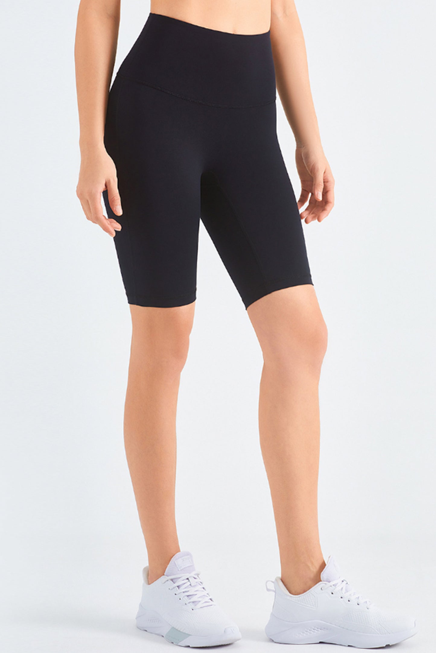 显瘦高腰五分裤