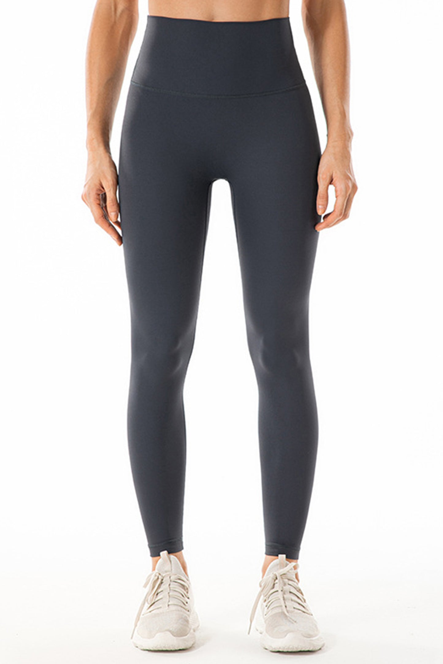 无痕裸感健身裤