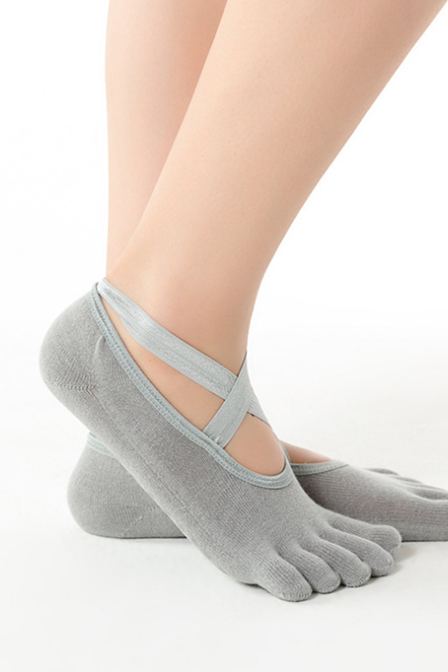 防滑五指瑜伽袜