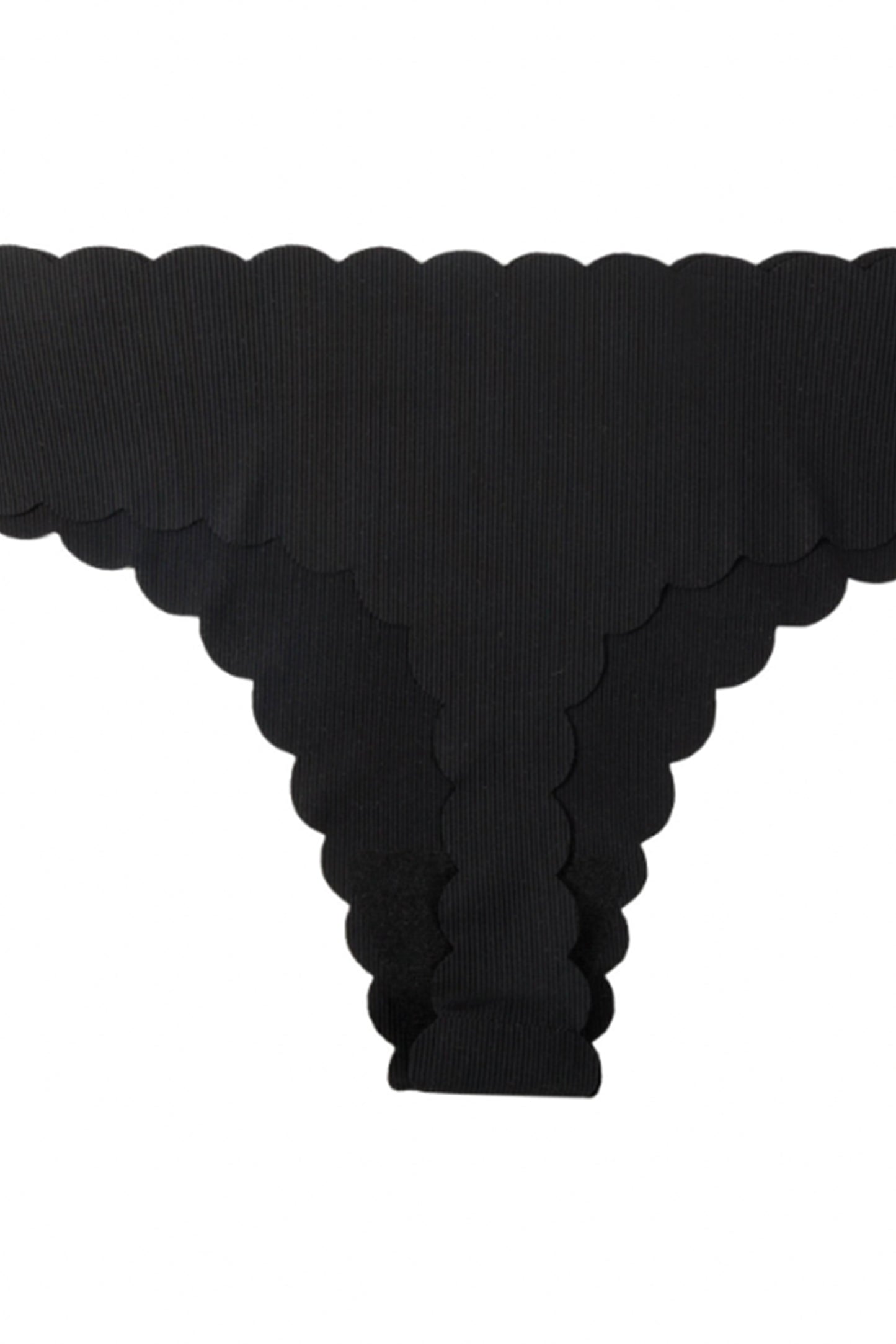 无痕波浪边丁字裤