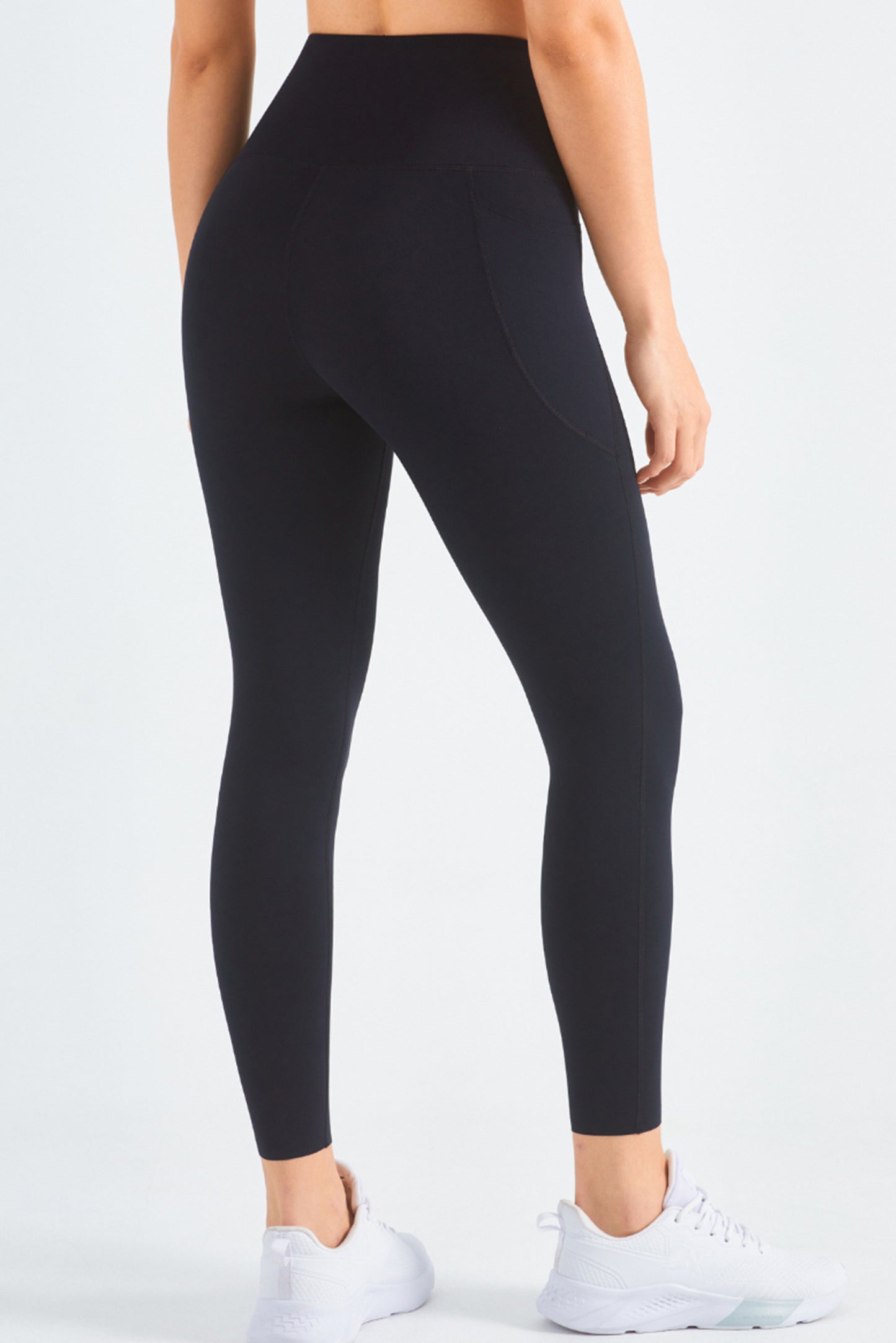 莱卡美腿口袋裤