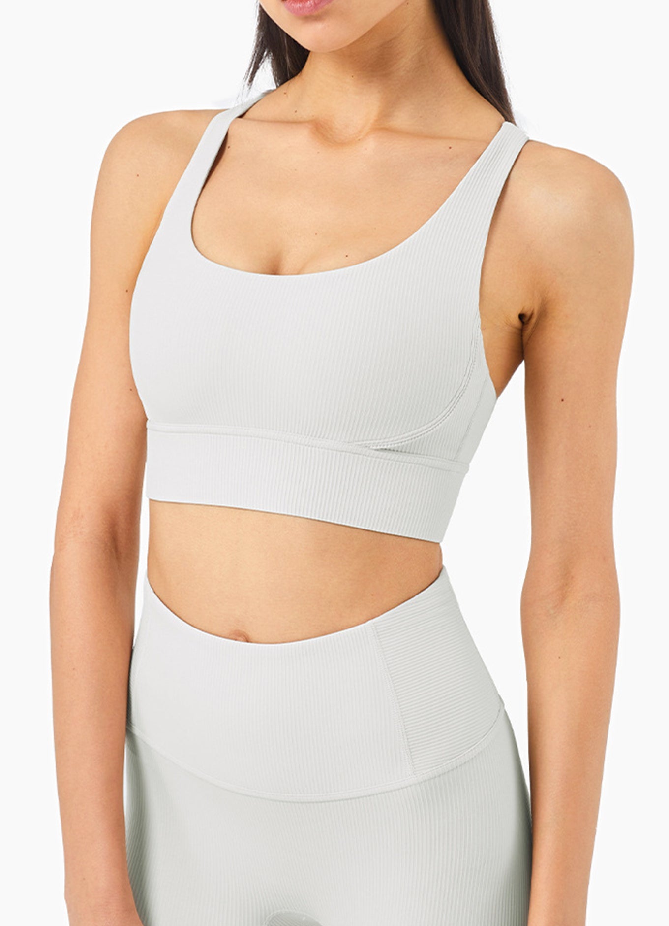 蜜桃胸型螺纹文胸