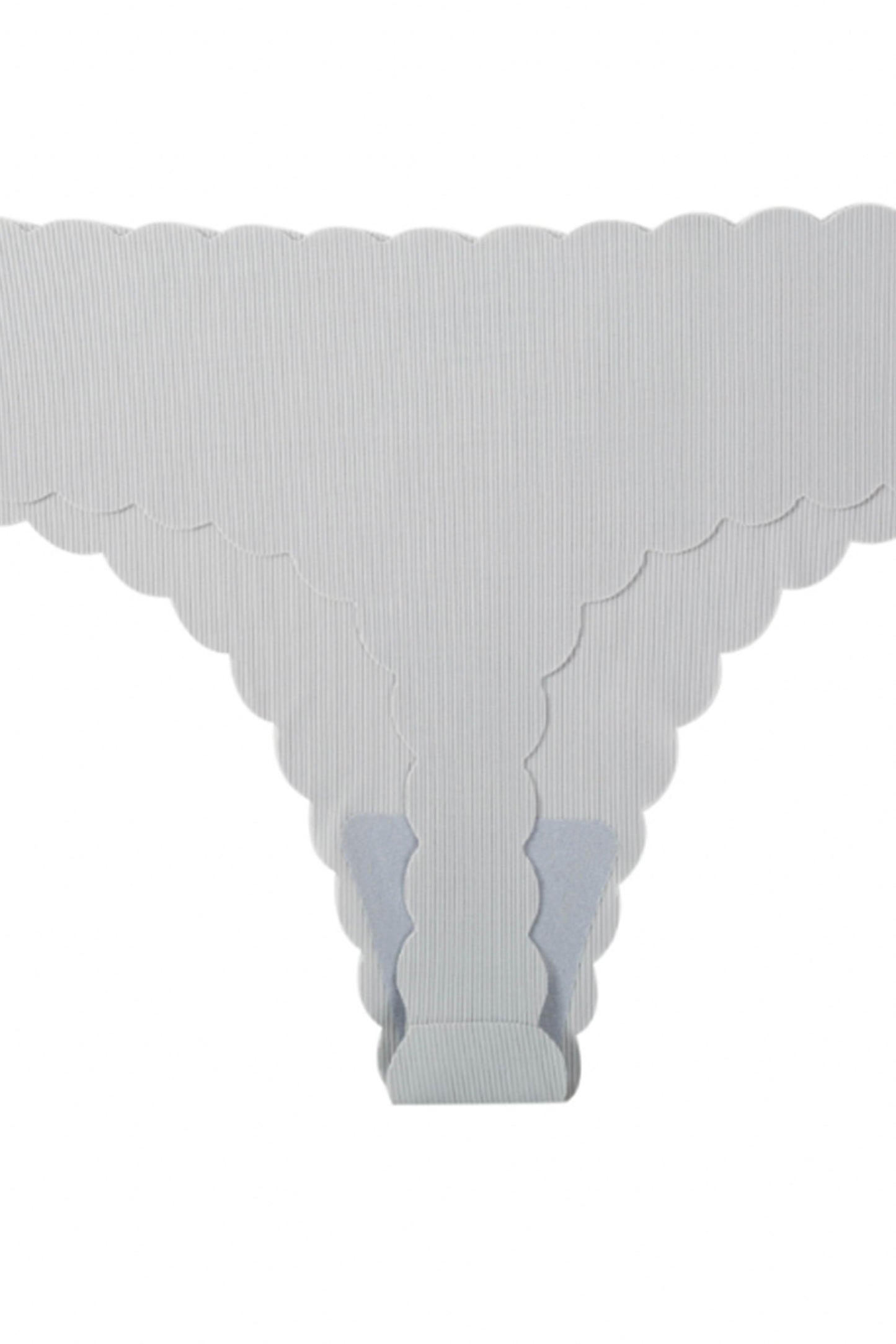 无痕波浪边丁字裤