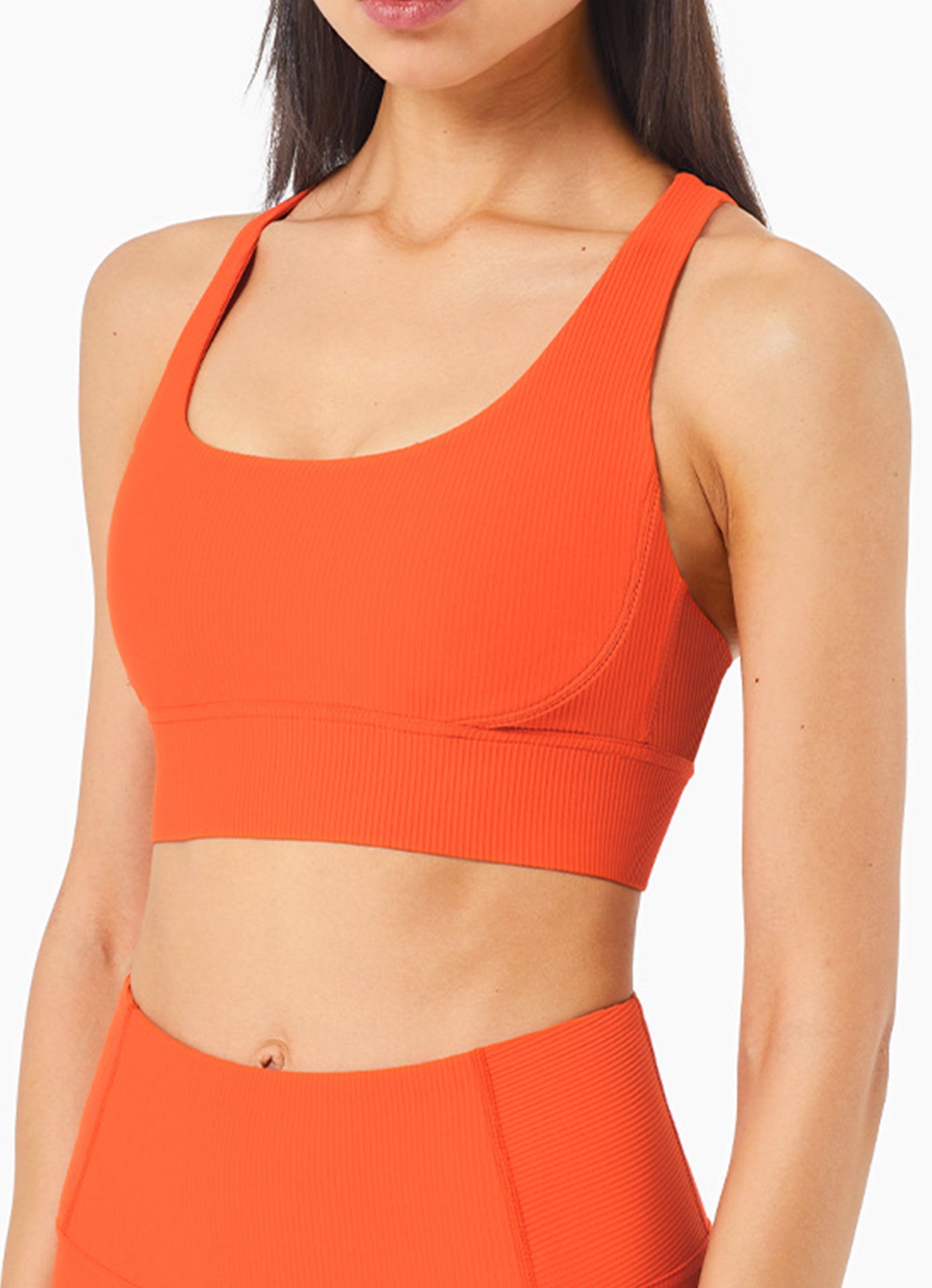 蜜桃胸型螺纹文胸