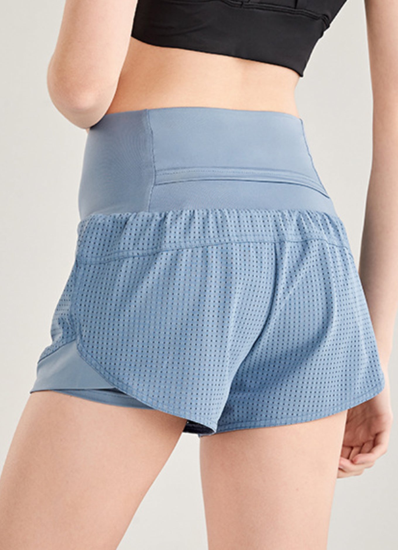 高腰防走光短裤