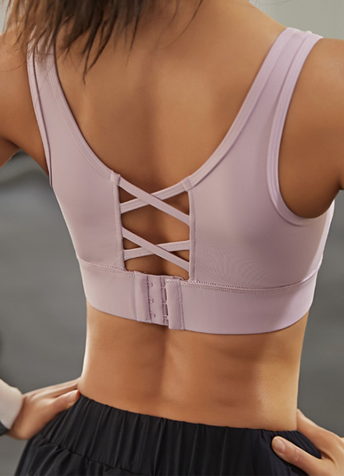 固定交叉美背文胸