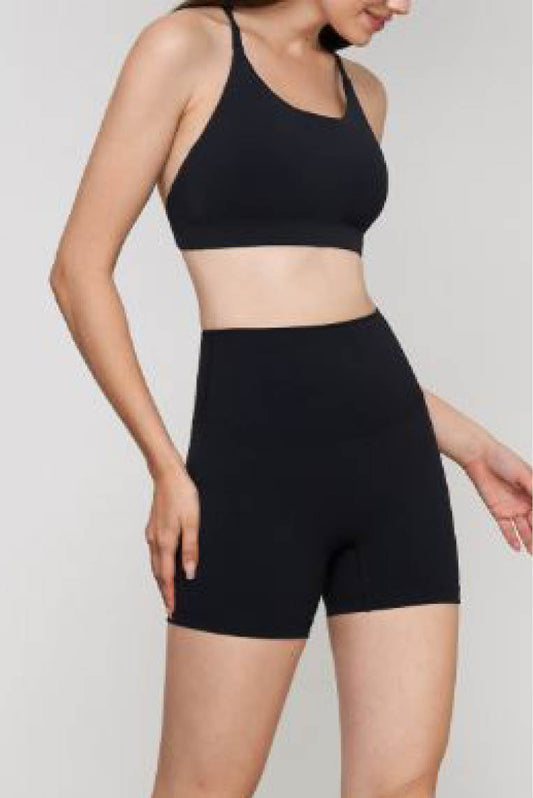 Nude-Feel Antibacterial Fitness Shorts