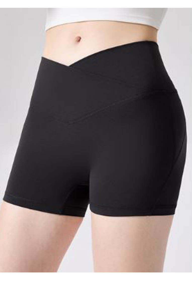 抑菌高腰提臀短裤