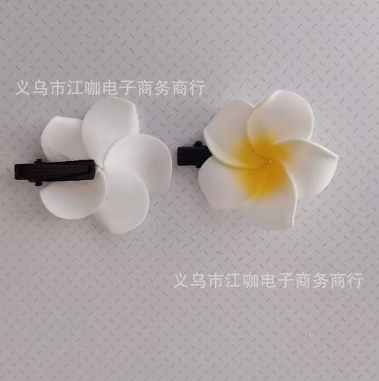 鸡蛋花发饰