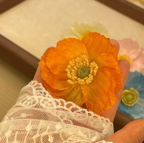虞美人发夹