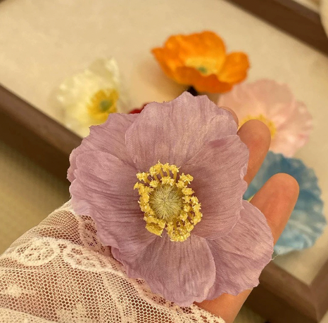 虞美人发夹