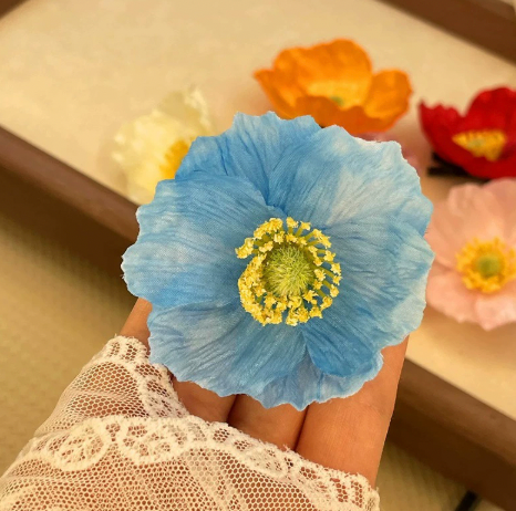 虞美人发夹