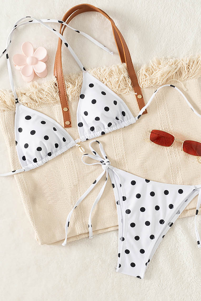 波点俏皮吊坠三点式 (only available online)